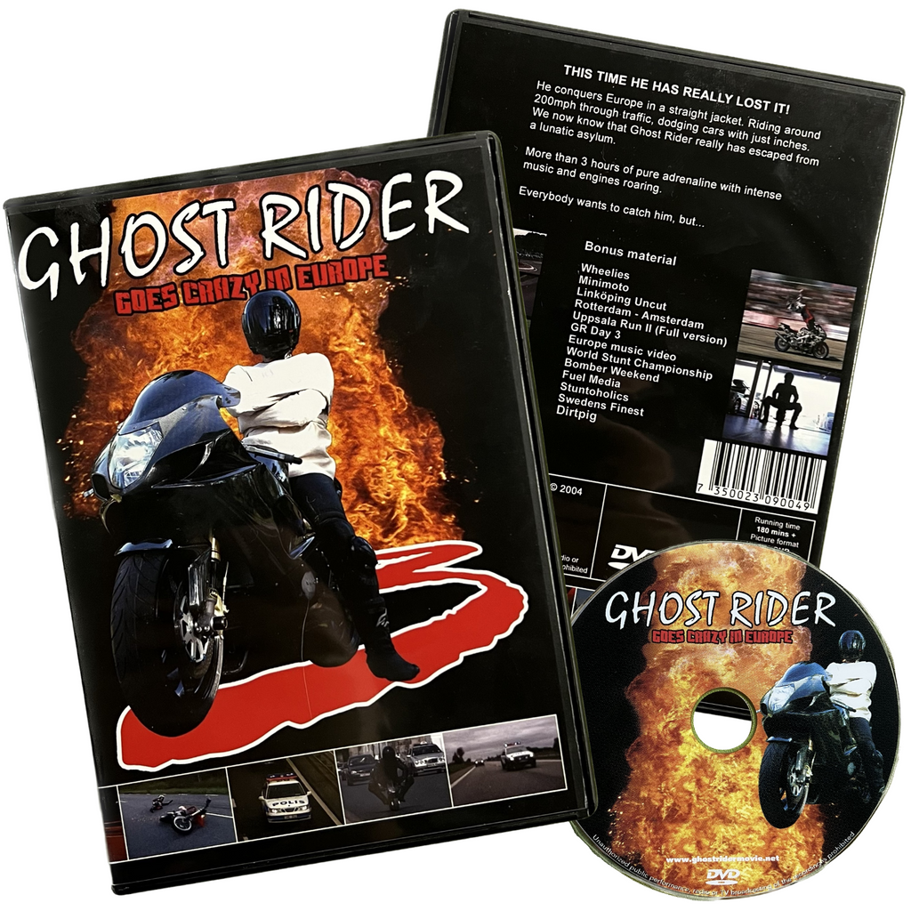 DVD Ghost Rider 3 - Goes Crazy in Europe (2004)
